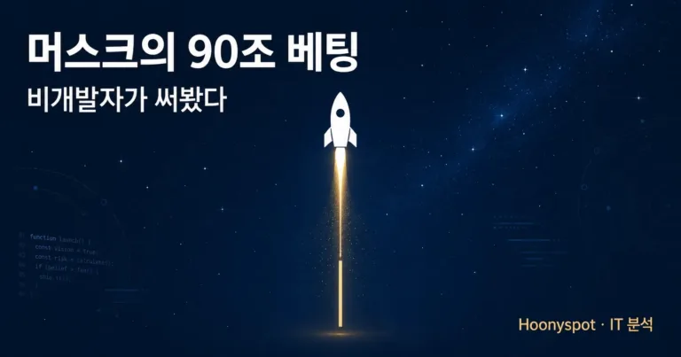 머스크가 커서에 90조 쓴 날