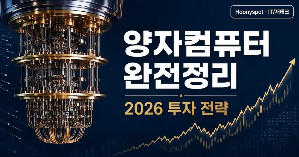 양자컴퓨터 완전정리 증권사 출신 2026 투자 전략