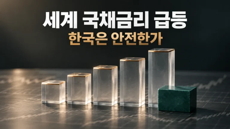 세계 국채금리 급등, 한국은 안전한가 — 일본·프랑스와 비교한 재정 점검