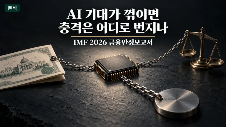 IMF 금융안정보고서 2026, AI 기대가 꺾일 때 금융시장으로 번지는 세 가지 경로